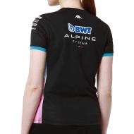 Maillots de Sport Noir Femme Kappa Adoliw Alpine F1 vue 2