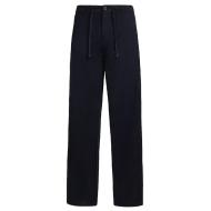 Pantalones holgados azul marino para hombre de Teddy Smith Linen barato