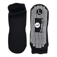 Paire de Chaussettes Noires Homme Antiderapante vue 2