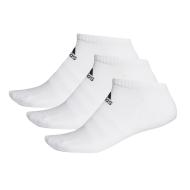 X3 Paires de Chaussettes Blanches Mixte Adidas Cush Low DZ9384 pas cher
