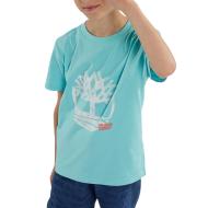 Polo Turquoise Garçon Timberland T60087 pas cher