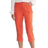 Pantacourt Orange Femme Tbs Gemmecor pas cher