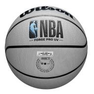 Ballon de Basketball Gris Wilson Nba Forge Pro UV vue 2