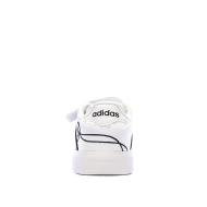 Baskets Blanche/Noir Fille Adidas Grand Court 3.0 Girls vue 3