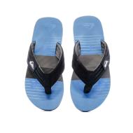 Tongs Bleu/Noir Garçon Quiksilver Molokaï Layback vue 3