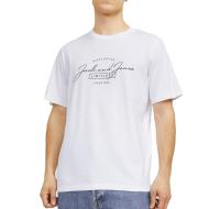 T-Shirt Blanc Homme Jack & Jones Ferris