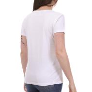 T-Shirt Blanc Femme Lee Cooper Oluva vue 2