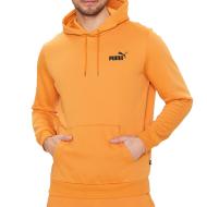 Sweat à Capuche Orange Puma Smlogo pas cher