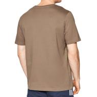 T-shirt Marron Homme Adidas Essent HC9472 vue 2