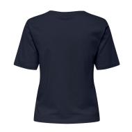 T-shirt Marine Femme JDY Rex 15352294 vue 2
