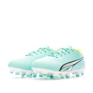 Chaussures de Football Bleu Garçon Puma Ultra Play vue 6