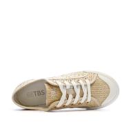 Women’s Beige/White Canvas Shoes TBS OPIACE Photo of the Espace des Marques %store% store - view of %key%