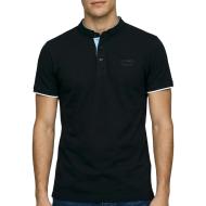 Polo Noir Homme Lee Cooper GLC2047 pas cher