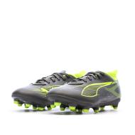 Fußballschuhe Grau/Gelb Junior Puma Ultra 5 Play FG/AG Jr Ansicht 6