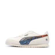 Baskets Blanches Homme Puma Roma pas cher