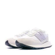 WS237 Baskets Blanche/Violet Femme New Balance vue 6