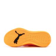 Chaussures de Basketball Roses/Oranges Homme Puma Court Pro vue 5