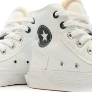 Baskets Blanches Mixte Converse 423C vue 7