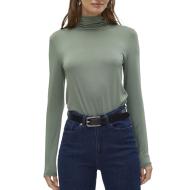 T-Shirt Col Roulé Vert Femme Vero Moda Alberte