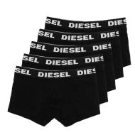 Lot de 5 Boxers Noir Homme Diesel Rikbd pas cher