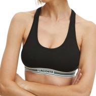 Brassière Noire Femme Lacoste World
