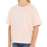 T-shirt Rose Fille Calvin Klein Jeans Serenity