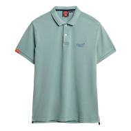 Polo Bleu Clair Homme Superdry Vint Destroy vue 2