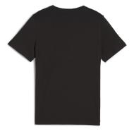 T-shirt Noir Garçon Puma Graf Cat vue 2