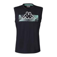 Débardeur Marine Homme Kappa Erfin pas cher