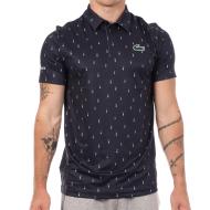 Polo Marine Homme Lacoste DH5348 pas cher