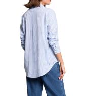 Chemise Oversize Bleu Femme Morgan Popeline vue 3