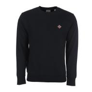 Sweat Noir Homme Schott Patch
