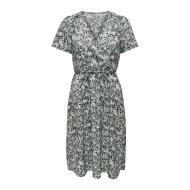 Robe Verte à Fleurs Femme JDY Rika