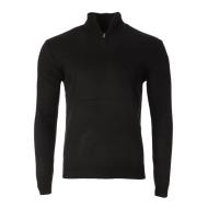 Pull Noir Homme RMS26 Zip Basic pas cher