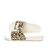 Claquettes Beige à Motifs Femme Puma Popcat 20 pas cher