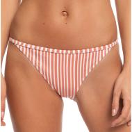 Bas de Bikini Corail/Blanc Femme Roxy Sandy Treasure pas cher