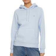 Sweat à capuche Bleu Clair Femme Tommy Jeans Flag