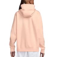 Sweat à Capuche Orange Homme Nike Club Hoodie vue 2