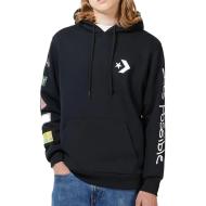 Sweat Noir Homme Converse Present pas cher