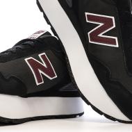 Baskets Noires/Prunes Femme New Balance 515 vue 7