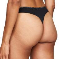 String Noir Femme Tommy Hilfiger ThongDS vue 2