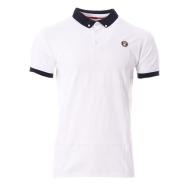 Polo Blanc Homme American People Paladin