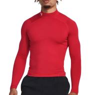 T-shirt Rouge Homme Under Armour Comp Mock pas cher