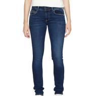 Jean Bleu Femme Pepe Jeans Katha pas cher