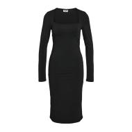 Robe Moulante Noir Femme Noisy May Sqaure Neck pas cher