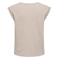 T-Shirt Beige Femme JDY Salva vue 3