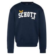Sweat Marine Homme Schott Schott Heat