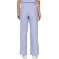 Pantalon Fluide Bleu/Blanc Femme JDY Nelli vue 2