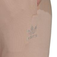 Jogging Beige femme Adidas Open Hem vue 4