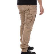 Pantalon Cargo Beige Homme Schott Relax vue 2